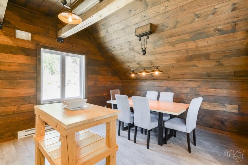 Salle à manger - 100 Rue Du Golf, Saint-Côme, QC - Indoor Photo Showing Dining Room
