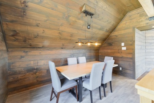 Salle à manger - 100 Rue Du Golf, Saint-Côme, QC - Indoor Photo Showing Dining Room