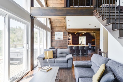Salon - 100 Rue Du Golf, Saint-Côme, QC - Indoor Photo Showing Living Room