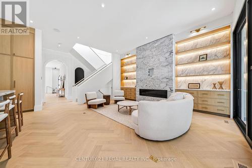 43 Wanless Crescent, Toronto, ON - Indoor With Fireplace