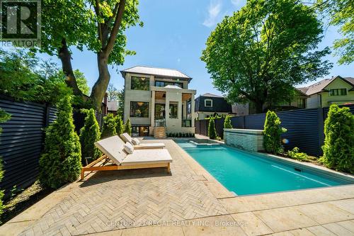 43 Wanless Crescent, Toronto, ON - Outdoor With In Ground Pool