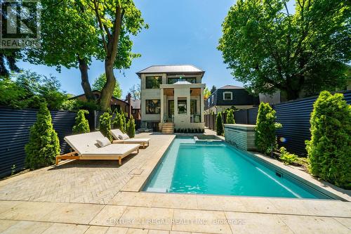 43 Wanless Crescent, Toronto, ON - Outdoor With In Ground Pool