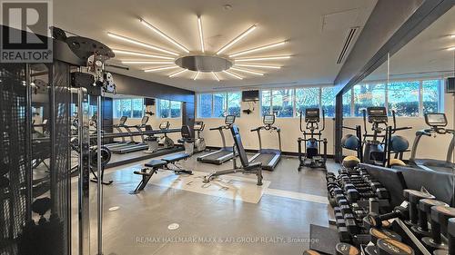 617 - 399 Spring Garden Avenue, Toronto, ON - Indoor Photo Showing Gym Room