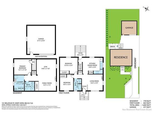 151 Bellevue St, Saint John, NB 