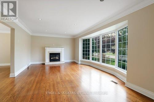 23 Biscayne Crescent, Ottawa, ON - Indoor Photo Showing Living Room With Fireplace