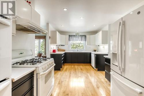 82A Pennie Avenue, Tehkummah, ON - Indoor Photo Showing Kitchen With Double Sink