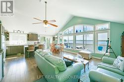 bright large windows - 