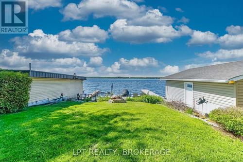 view from deck - 106 - 362 7Th Line Road, Alderville First Nation, ON - Outdoor With Body Of Water With View