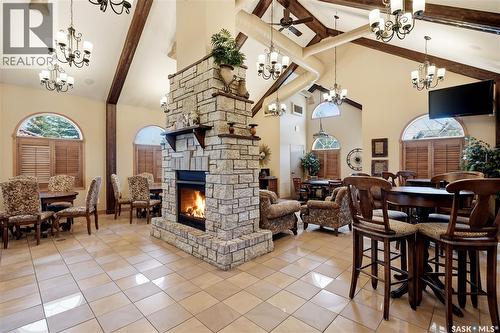570 150 Langlois Way, Saskatoon, SK - Indoor With Fireplace