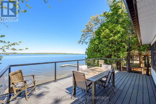 8004 Taits Beach Road, Hamilton Township (Bewdley), ON - Outdoor With Body Of Water With Deck Patio Veranda With View