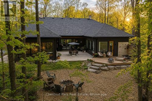 583724 Sideroad 60, Chatsworth, ON - Outdoor With Deck Patio Veranda