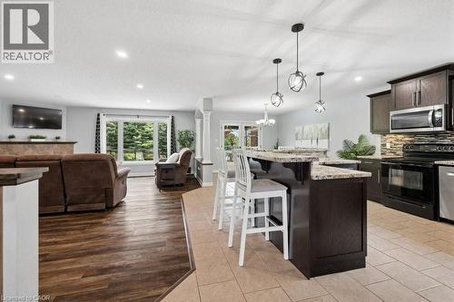 366 Townsend Drive, Breslau, ON - Indoor Photo Showing Kitchen With Stainless Steel Kitchen With Upgraded Kitchen