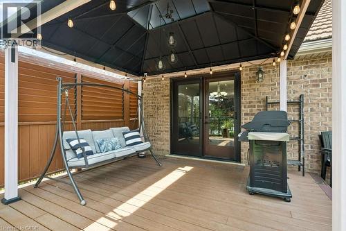 366 Townsend Drive, Breslau, ON - Outdoor With Deck Patio Veranda With Exterior
