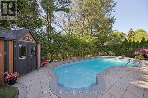 41 Leithridge Crescent, Whitby (Brooklin), ON - Outdoor With In Ground Pool With Backyard