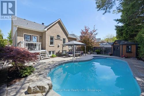 41 Leithridge Crescent, Whitby (Brooklin), ON - Outdoor With In Ground Pool
