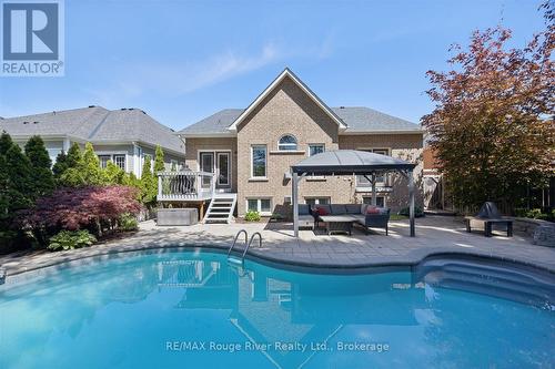 41 Leithridge Crescent, Whitby (Brooklin), ON - Outdoor With In Ground Pool With Deck Patio Veranda