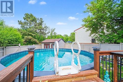 37 Gentle Gate Crescent, Ottawa, ON - Outdoor With Above Ground Pool