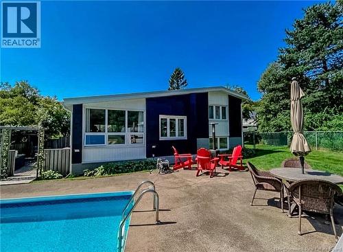 12 Grant Crescent, Saint John, NB - Outdoor With In Ground Pool With Deck Patio Veranda