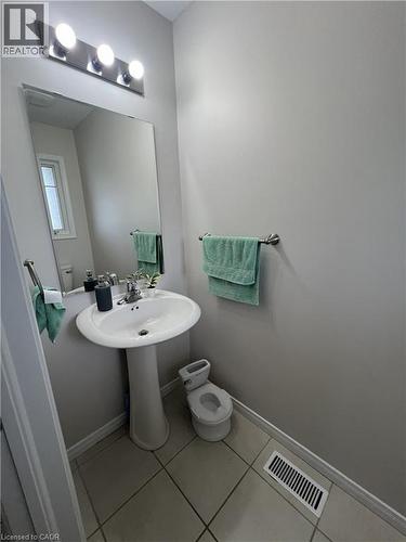 Powder Room - 56 Eliza Avenue, Kitchener, ON - Indoor Photo Showing Bathroom