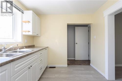 114 Edward Avenue, Coniston, ON - Indoor Photo Showing Kitchen With Double Sink