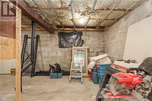 114 Edward Avenue, Coniston, ON - Indoor Photo Showing Basement