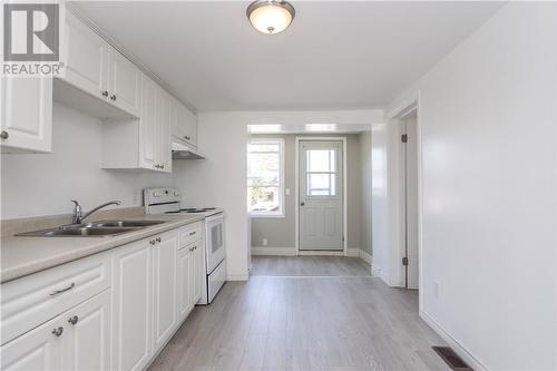 114 Edward Avenue, Coniston, ON - Indoor Photo Showing Kitchen With Double Sink