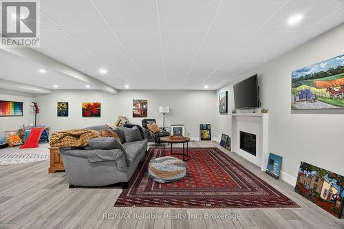 14 Thimbleweed Drive, Bluewater (Bayfield), ON - Indoor With Fireplace