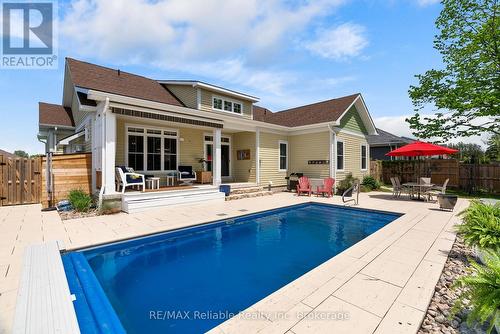 14 Thimbleweed Drive, Bluewater (Bayfield), ON - Outdoor With In Ground Pool With Deck Patio Veranda