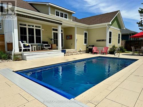 14 Thimbleweed Drive, Bluewater (Bayfield), ON - Outdoor With In Ground Pool With Deck Patio Veranda