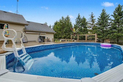17 Deaken Drive, East Luther Grand Valley, ON - Outdoor With Above Ground Pool