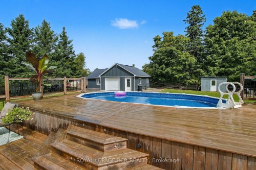 17 Deaken Drive, East Luther Grand Valley, ON - Outdoor With Above Ground Pool
