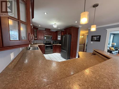 20 Mcdonald Crescent, Bishops Falls, NL - Indoor Photo Showing Kitchen With Double Sink
