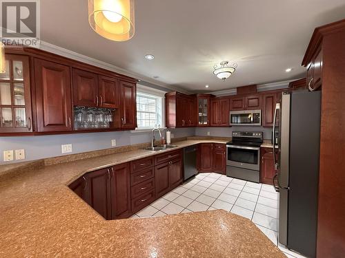20 Mcdonald Crescent, Bishops Falls, NL - Indoor Photo Showing Kitchen With Double Sink