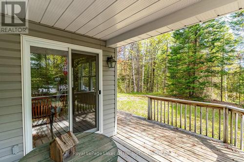 1099 Yellow Rock Drive, Highlands East (Glamorgan), ON - Outdoor With Deck Patio Veranda With Exterior