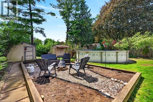 758 Francis Road, Burlington, ON - Outdoor With Above Ground Pool
