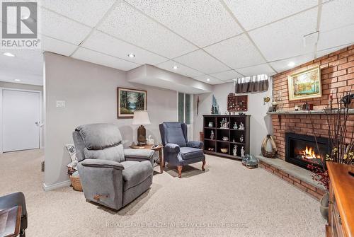 1118 Glen Valley Road, Oakville, ON - Indoor With Fireplace