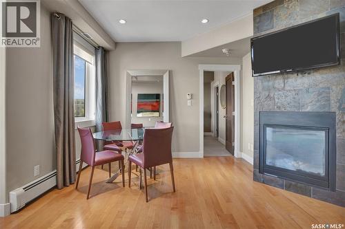 314 1132 College Drive, Saskatoon, SK - Indoor With Fireplace