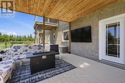 Covered Back Deck - 