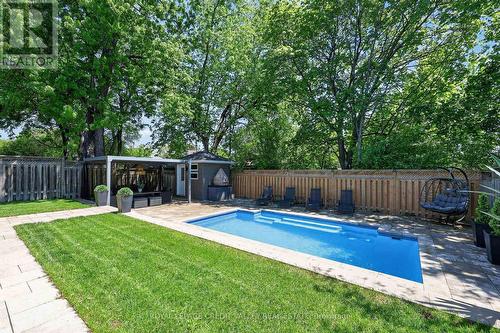 185 Bartley Bull Parkway, Brampton, ON - Outdoor With In Ground Pool With Backyard