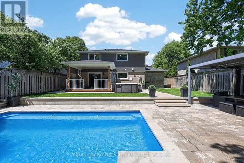 185 Bartley Bull Parkway, Brampton, ON - Outdoor With In Ground Pool With Deck Patio Veranda