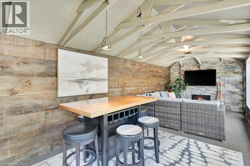 22 Dale Avenue, Cambridge, ON - Indoor With Fireplace