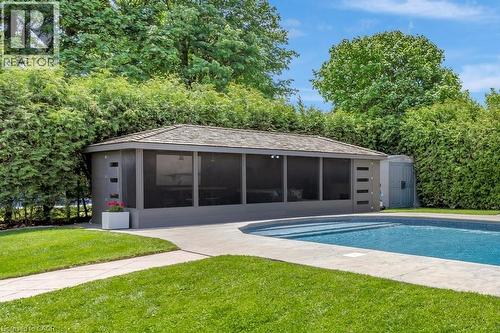22 Dale Avenue, Cambridge, ON - Outdoor With In Ground Pool