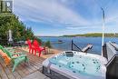 441 Champlain Road, Penetanguishene, ON  - Outdoor With Body Of Water With Deck Patio Veranda With View 
