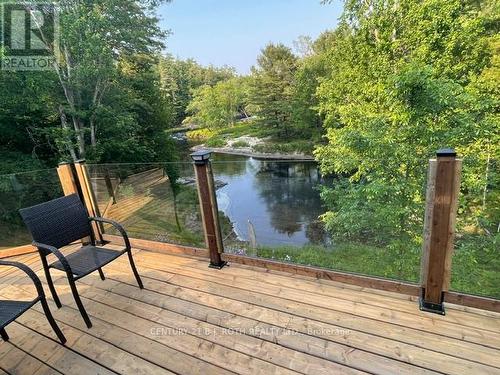 Riverview - 8101 Kings River Road, Ramara, ON - Outdoor With Body Of Water With Deck Patio Veranda