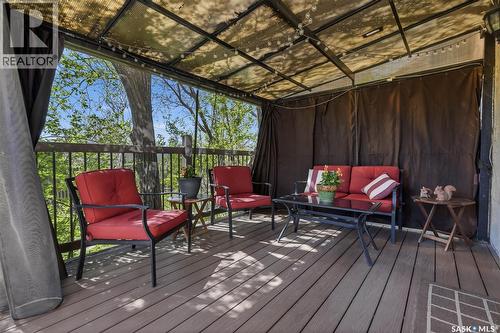 2447 Swayze Crescent, Regina, SK - Outdoor With Deck Patio Veranda With Exterior