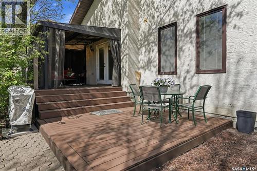 2447 Swayze Crescent, Regina, SK - Outdoor With Deck Patio Veranda