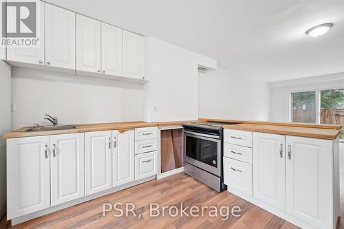 25 Queenston Drive, Kitchener, ON - Indoor Photo Showing Kitchen
