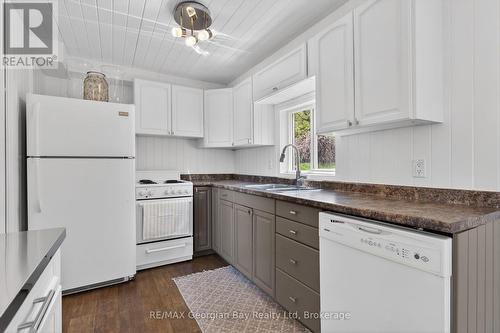 83 Beach Road, Tiny, ON - Indoor Photo Showing Kitchen With Double Sink