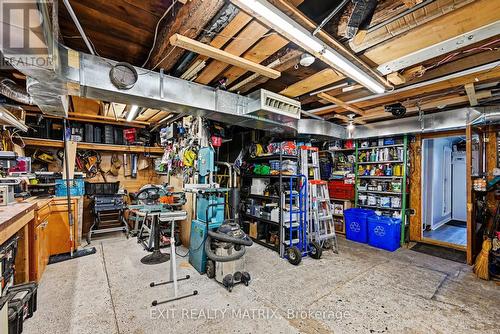 Heated Workshop - 3198 138 Highway, North Stormont, ON - Indoor Photo Showing Basement