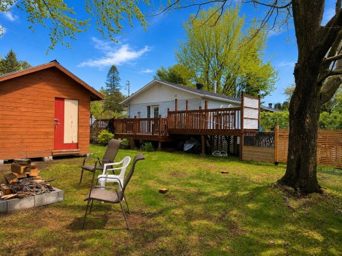 Cour - 456 Rue Brown, Mont-Tremblant, QC - Outdoor With Deck Patio Veranda